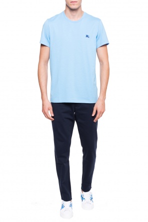Logo-embroidered t-shirt, zdjęcie 2 Logo-embroidered t-shirt od Burberry
